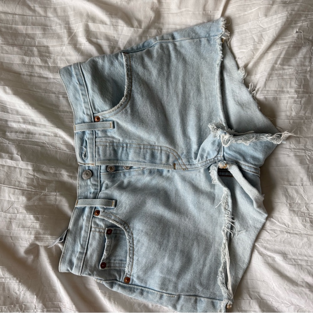 Levi’s Light Blue Denim Women's Shorts